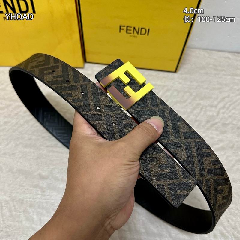 Fendi belt 40mmX100-125cm 8L155